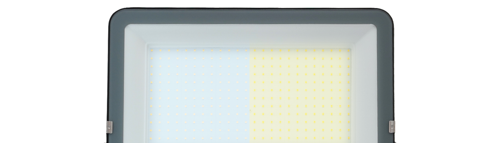 Banner pokazujący różne barwy światła