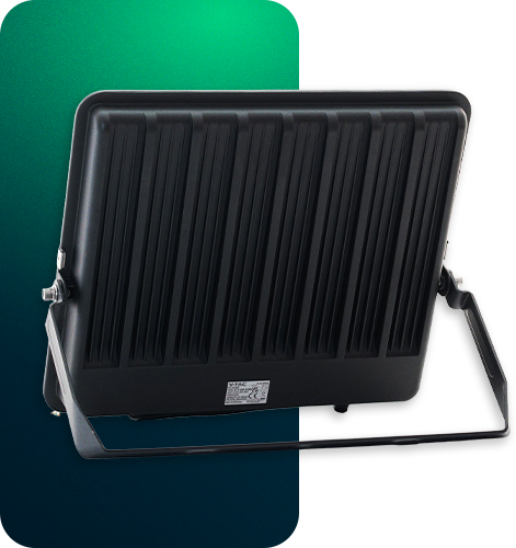 Zbliżenie na obudowę lampy