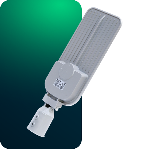 Zbliżenie na obudowę lampy